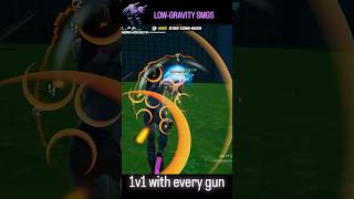 1v1 with every gun LOW GRAVITY SMGS showcase #fortnite #secret