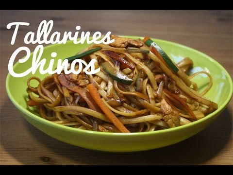 TALLARINES CHINOS | RECETA ORIENTAL - YouTube