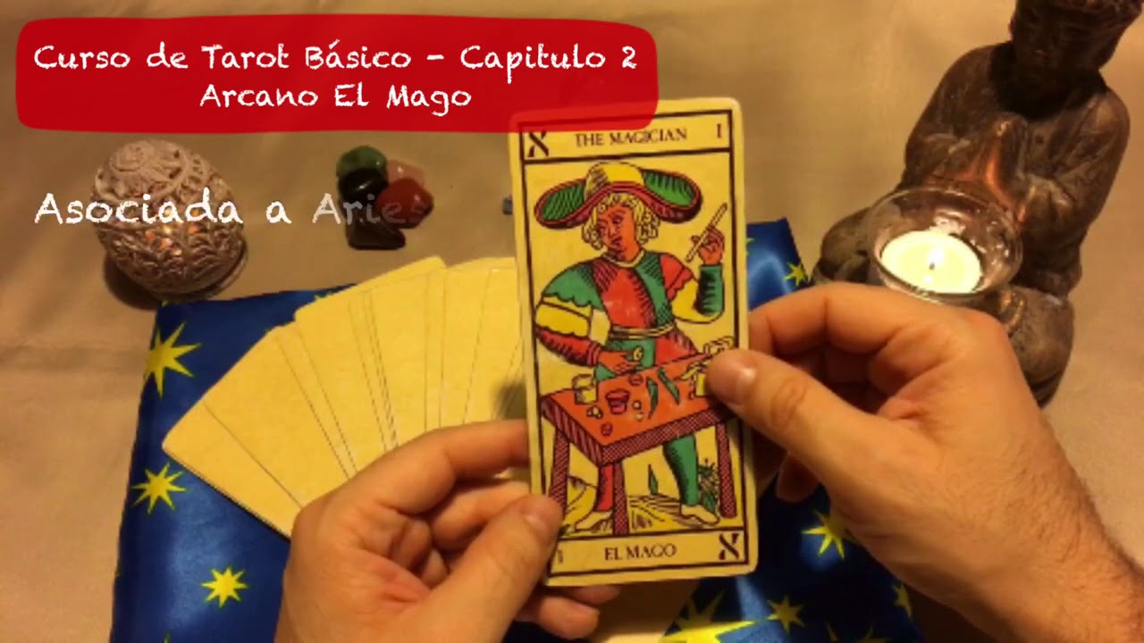 CURSO DE TAROT BÁSICO 2 - ARCANO EL MAGO - Significado y Análisis ...