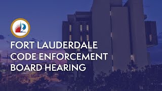 Code Enforcement Board Hearing on September 28, 2021 Profile