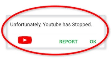 How to Solve YouTube app Unfortunately Has Stopped Solution - Stopped Problem