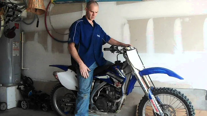 2007 Yamaha YZ450F cold start and throttle snap