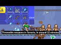 Terraria (former) throwing weapons explained, in around 12 minutes...
