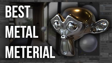 Best Principled Shader Metal Material - Blender 2.79.1