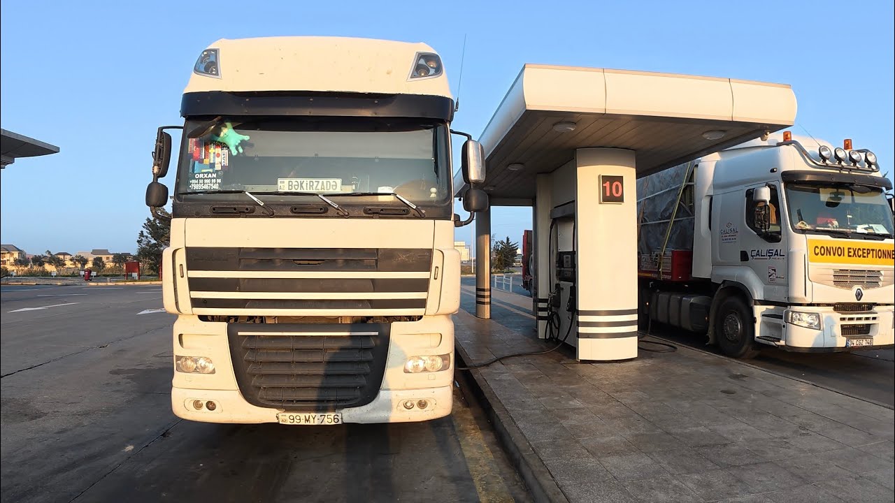 🇦🇿Bakı 🇬🇪Tiflis Səfərim🚛 – Sərhəd Növbəsi + Apornu Tüstülədi😱