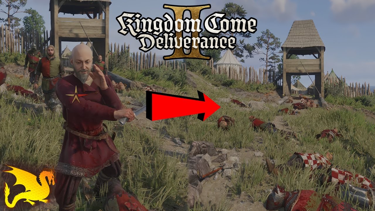 Soloing Sigismund's Army Camp (No Stealth) KINGDOM COME DELIVERANCE 2