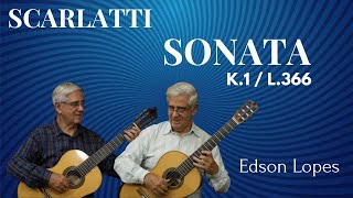 Thumbnail for Sonata, K.1/L.366 by Domenico Scarlatti, performed by Edson Lopes
