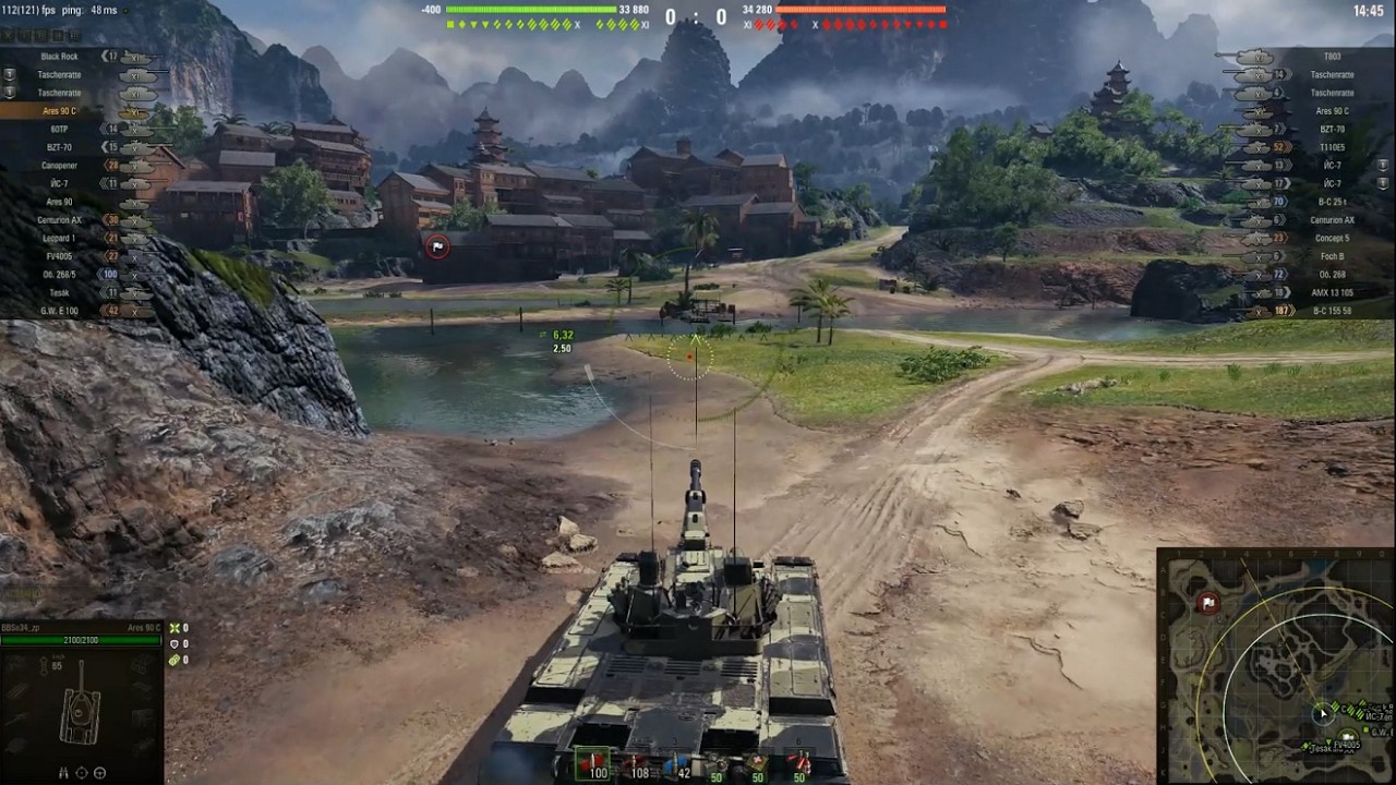 Ares 90 C та AMX 50 B супер кулеметник та барабанщик в Устричній затоці та Степах!