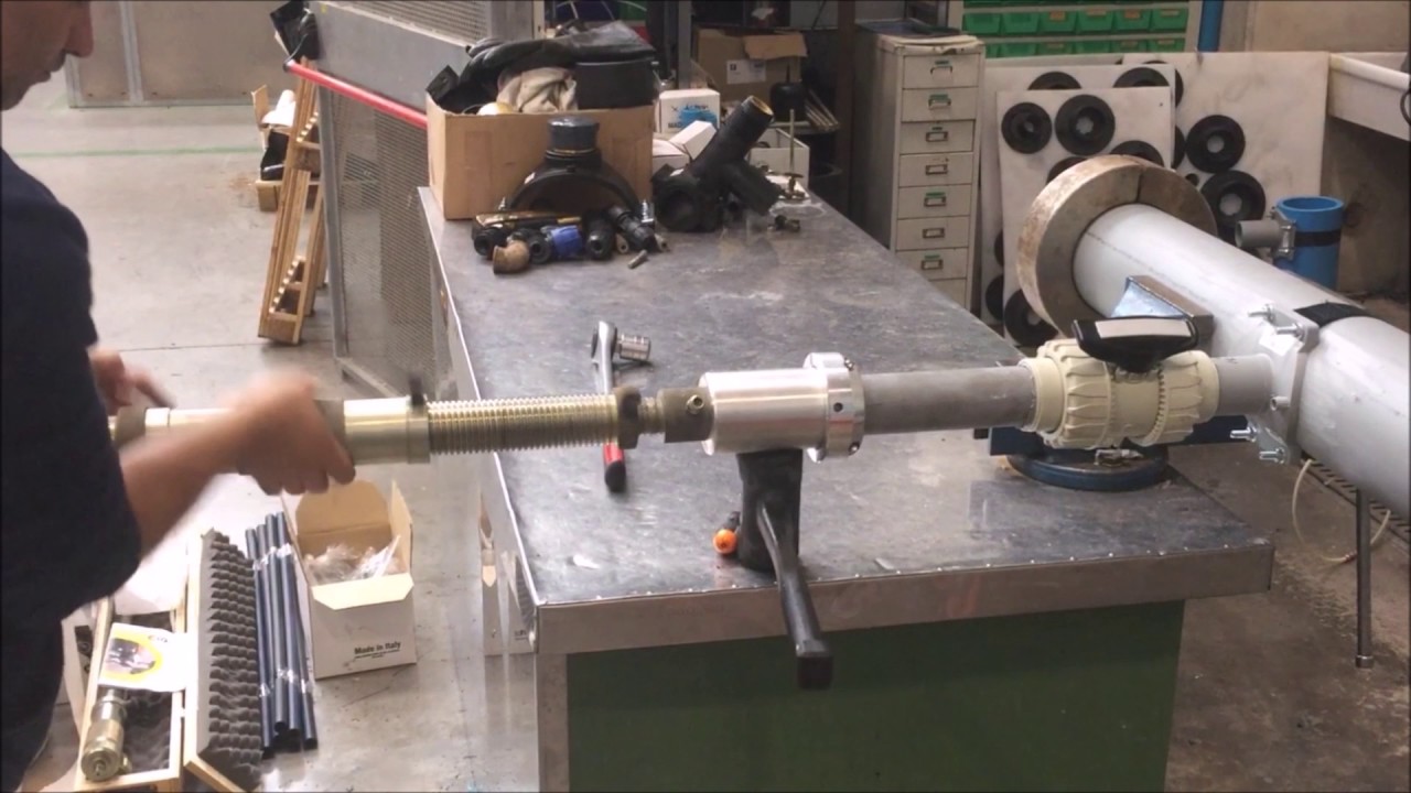NIRON PP Hot Tap Drilling Tool DEMO - YouTube