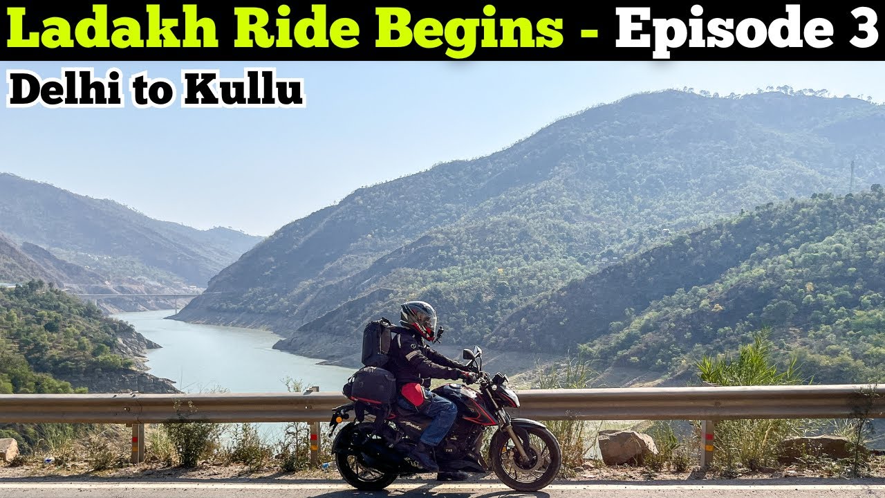 Delhi to Kullu in 14 hrs | Solo Road Trip to Ladakh | Ladakh Ride Ep 3