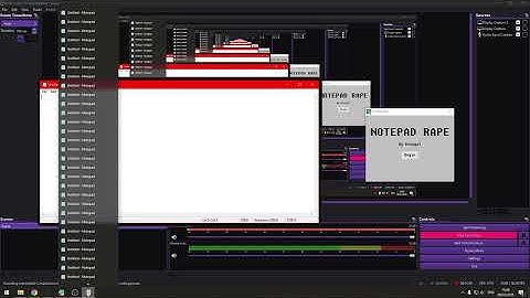 trying out notepad rape on  my main comptuer