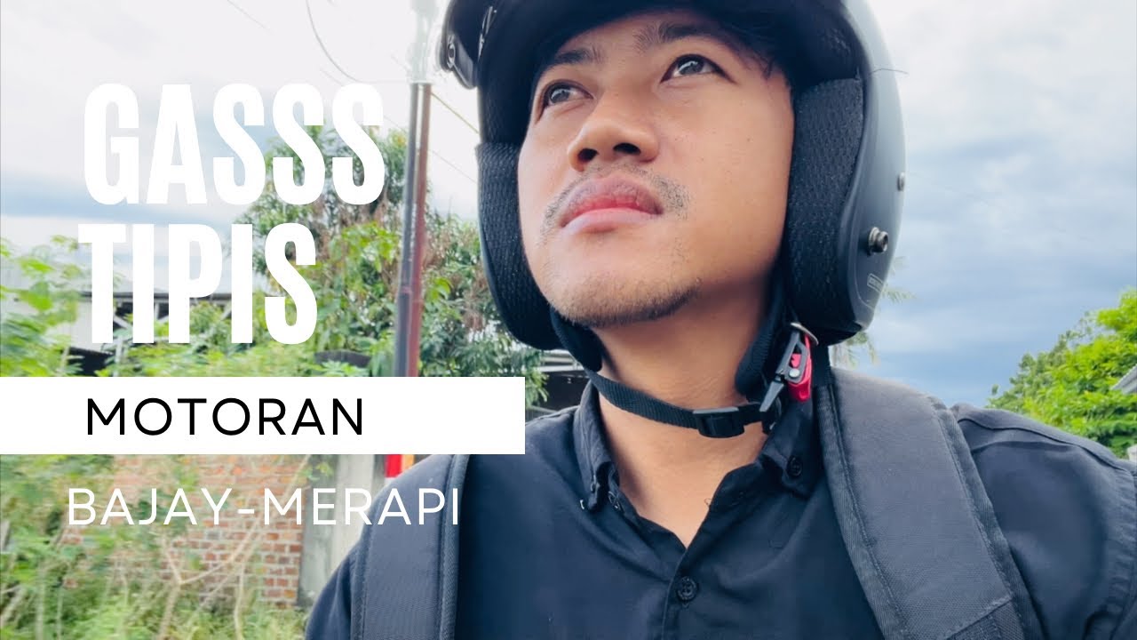 POV MOTORAN BANDAR ke MERAPI | Touring Santai, View Epic, Suara Angin yang Bikin Nagih