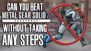 Can You Beat Metal Gear Solid 2 Without Taking Any Steps?