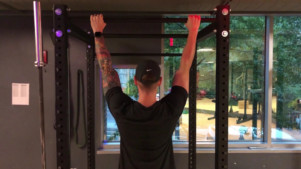 Hanging Scapular Protraction & Retraction / Active Hang YouTube