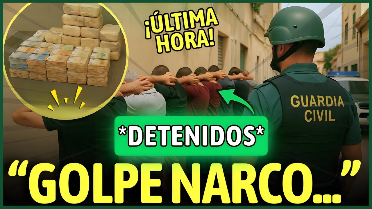 ¡OFICIAL! Operación SILBO: 29 Implicados por Blanqueo y 1.600 Kg de Cocaína Incautados