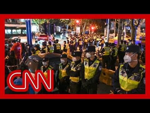 'Chilling': Protester tells CNN what the atmosphere is like in China