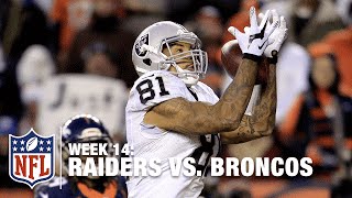 Raiders qb derek carr comes up clutch against the broncos defense in
fourth quarter with a touchdown pass to his te mychal rivera.
subscribe nfl y...