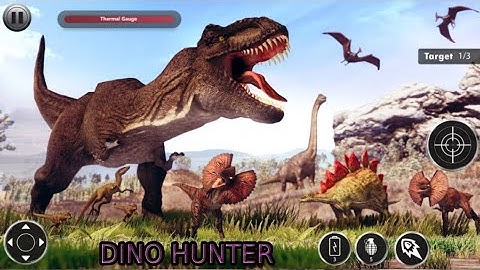Wild Dinosaur Hunting 3D- Dino Hunter Game Android Gameplay