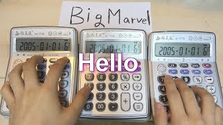 OMFG - Hello Calculator Cover