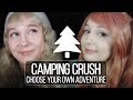 ASMR Camping Crush Roleplay: Choose Your Path (Binaural)