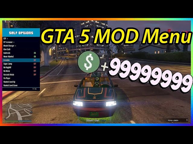 GTA 5 Online PC Free Mod Menu by L321 - Free download on ToneDen