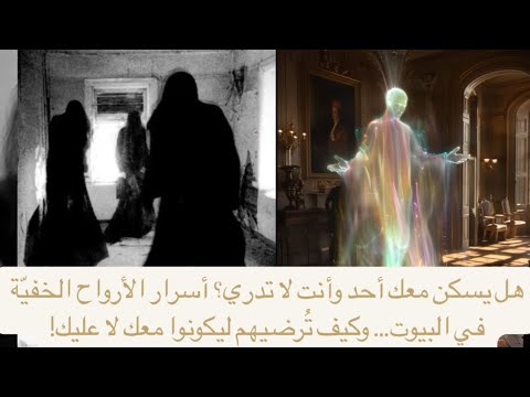 هل يسكن معك أحد وأنت لا تدري أسرار الأرواح الخفي ة في البيوت وكيف ت رضيهم ليكونوا معك لا عليك