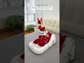 Grandpa's red climbing rope activity is so festive! It's definitely a baby-soothing wonder! T