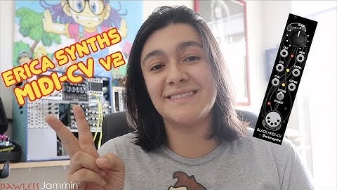 Sequencing Your Modular With a Hardware Sequencer! Erica Synths MIDI-CV