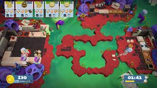 Overcooked 2 - Level 6-2 4 Stars (2 Players)