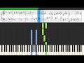 Elvis Presley - Blue Christmas - Easy Piano Tutorial