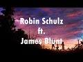 Robin schulz ft. James Blunt - OK (Lyrics Video)