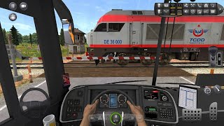 Bus Simulator: Ultimate | Train 🚄✨🚦| Mobile Gameplay | Zuuks #bussimulator  screenshot 4