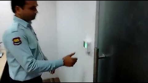 SF100 Access Machine Working