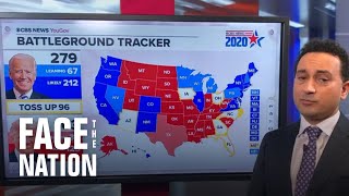 Battleground Tracker: Biden leads in Michigan and Nevada, race tied in Iowa