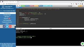 Potencia - Python 3 (WHILE)