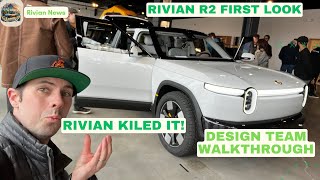 Rivian R2 Hands on First Impressions: Walkthrough with two members of the design team