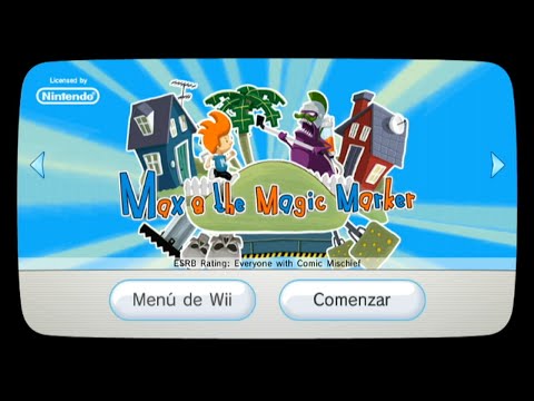 Max & the Magic Marker (WiiWare Gameplay)