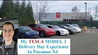 Taking Delivery of my 2022 TESLA Model 3 Long Range in Paramus New Jersey