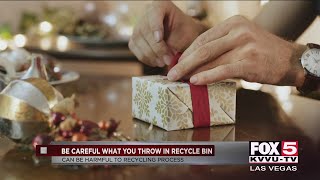 Republic Services warns people to be careful what they're putting in the recycling bin
