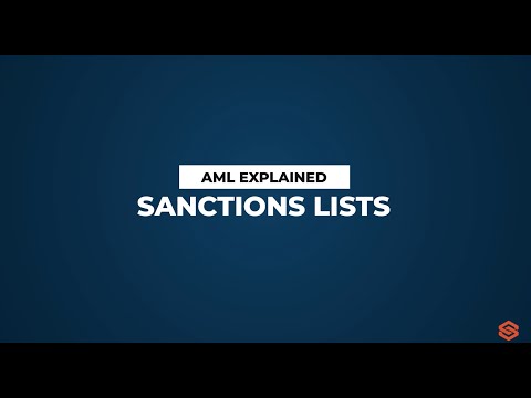 Video: Hva er en sanksjonsliste?