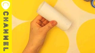 トイレットペーパーの芯で万能掃除機！Universal vacuum cleaner with core of toilet paper!