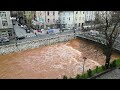 Nabujala Miljacka uslijed obilnih kiša