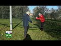 REGOLE DEL GOLF "palla finita in una rete di recinzione"