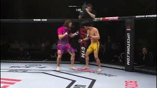 UFC4 Bruce Lee vs Julia Mamulia EA Sports UFC 4 Super Battle