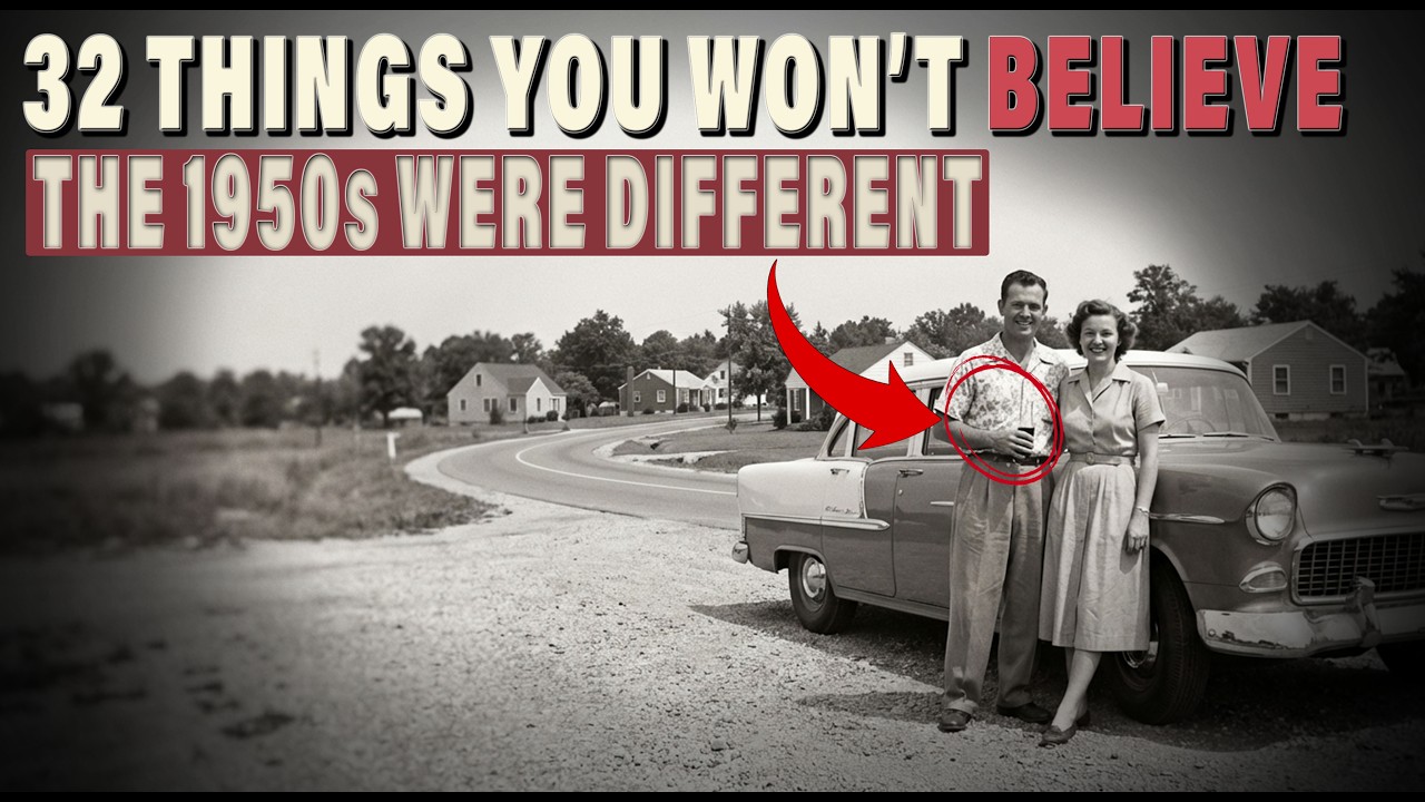 When Life Had Fewer Layers | Living in the 1950s vs Today