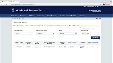 GST main apni return kaise check kare ki koi return rah to nahi gayi hai