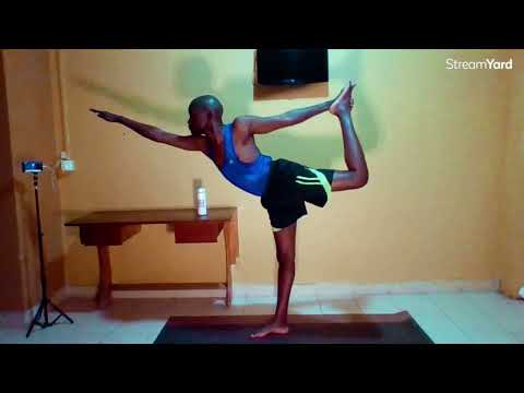 Intermediate Yoga Practice at Hotel Room for Back Strength