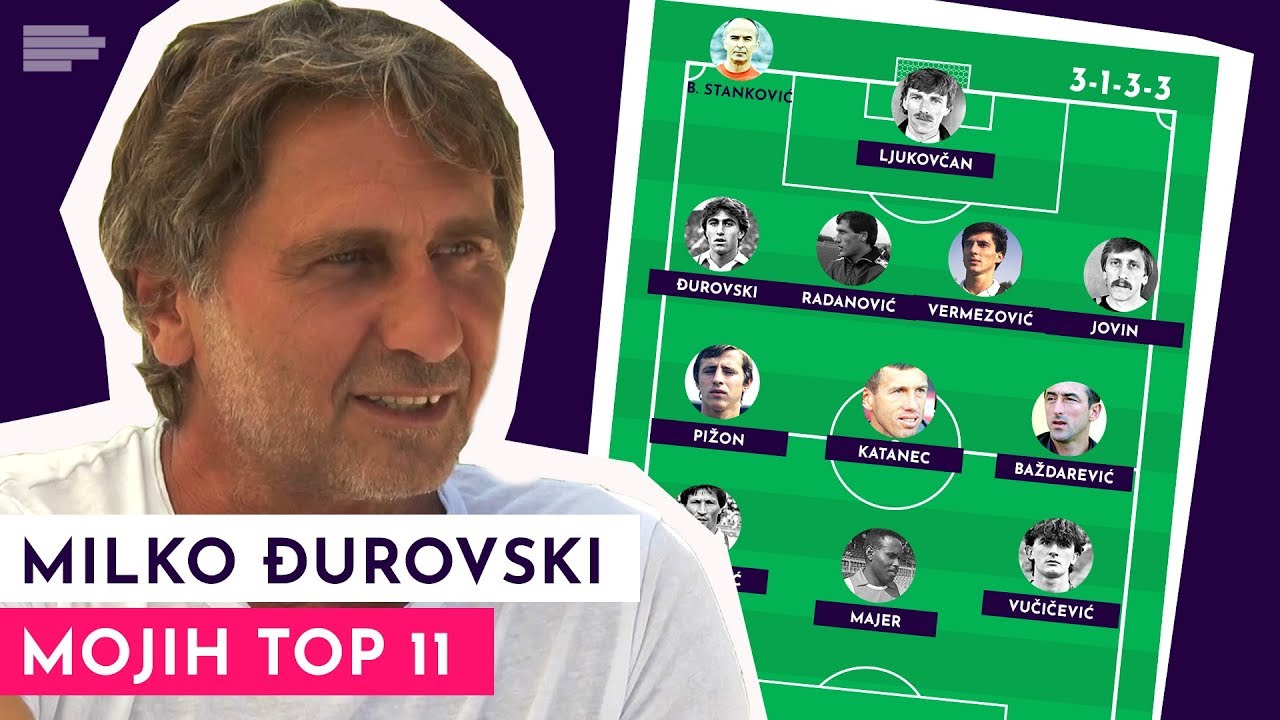 Mojih TOP 11: Milko Đurovski bira svojih idealnih 11! | S01E09