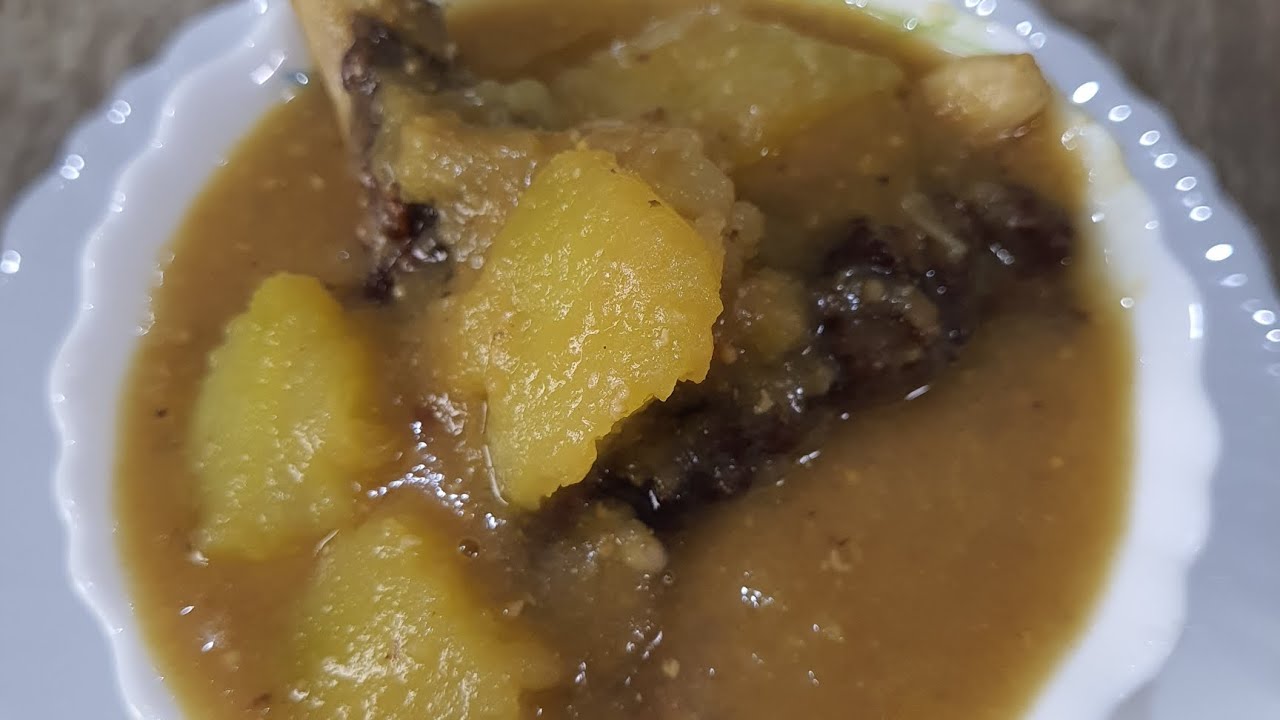 Amita khar (raw papaya khar)assamese  amita khar recipe