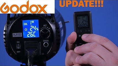Godox Part 1 Remote Control - UPDATE!!!